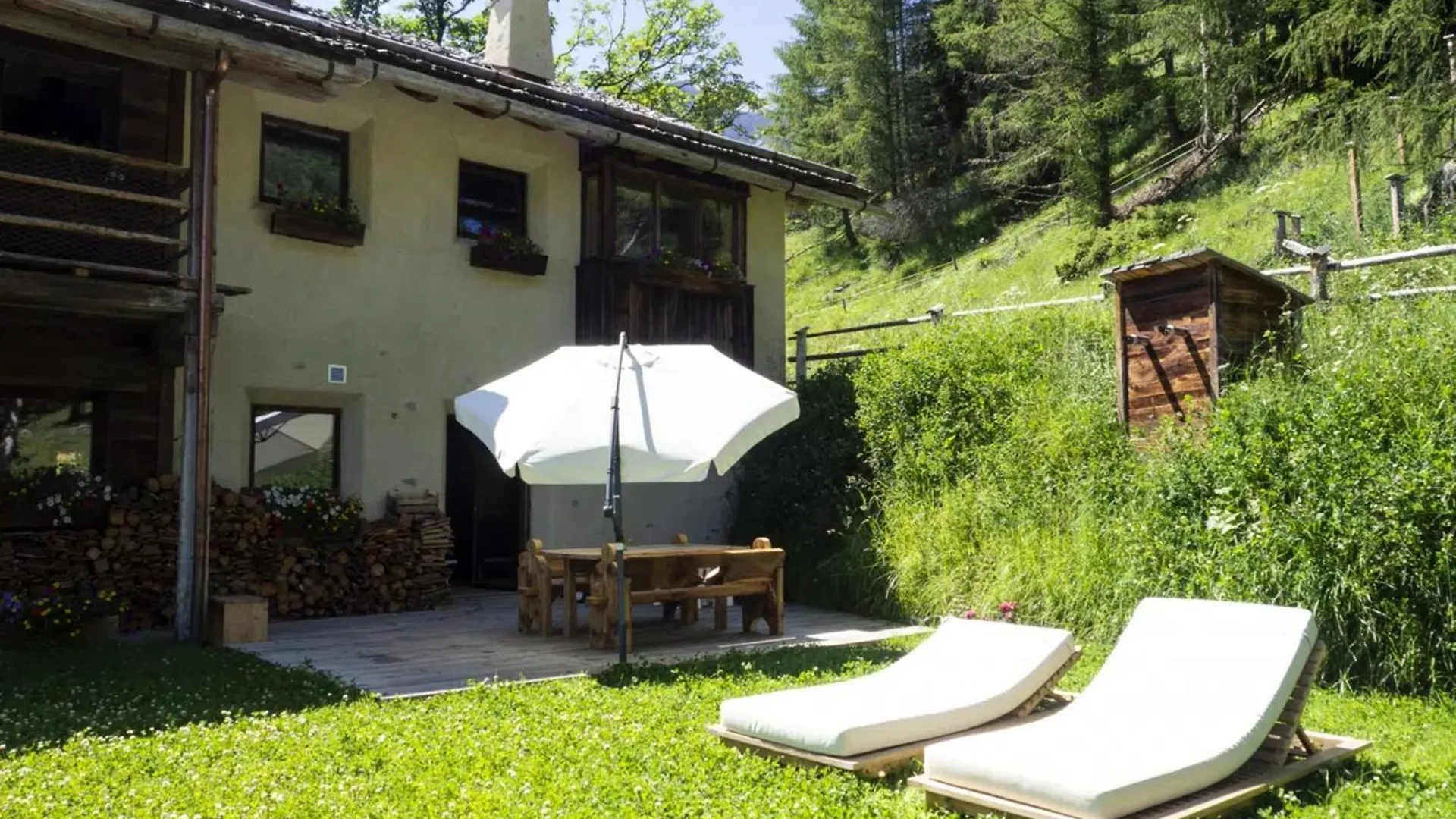 Dolomites Cesa Del Louf Superior Villa Arabba Alpehytte